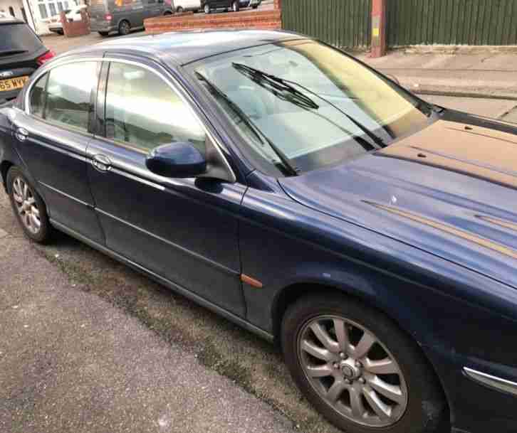 JAGUAR X TYPE V6 SE AUTO SPARES OR REPAIR.