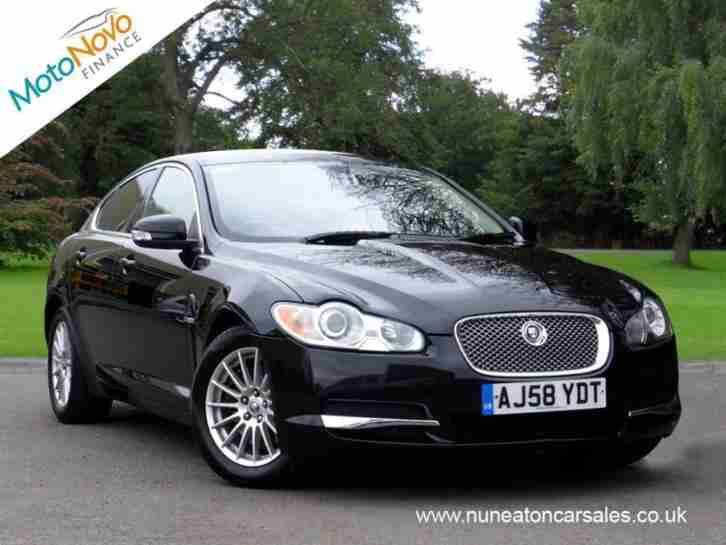 XF LUXURY V6, Black, Auto, Diesel,