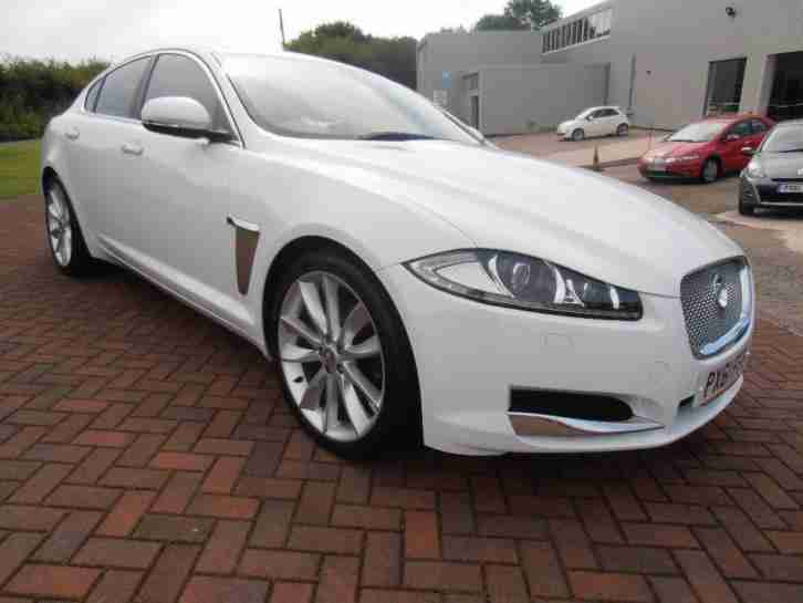 JAGUAR XF V6 PREMIUM LUXURY, White, Auto, Diesel, 2011