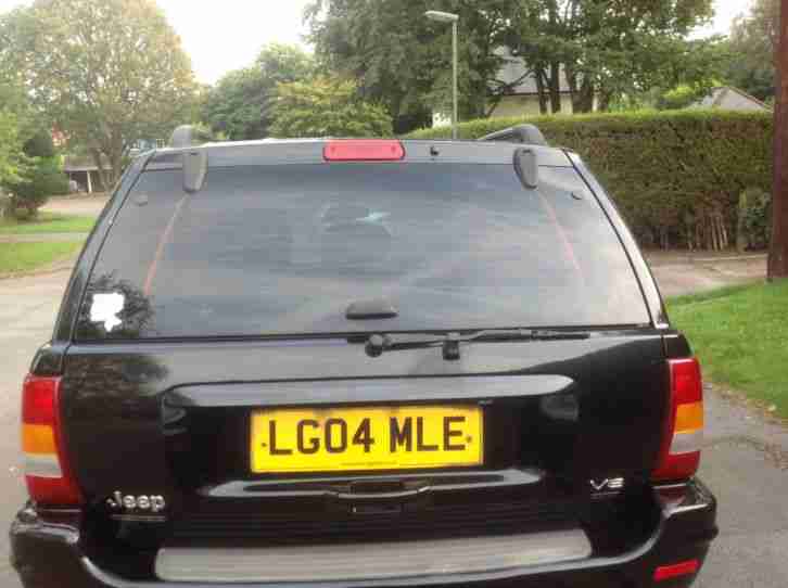 JEEP GR CHEROKEE V8 OVERLAND A BLACK