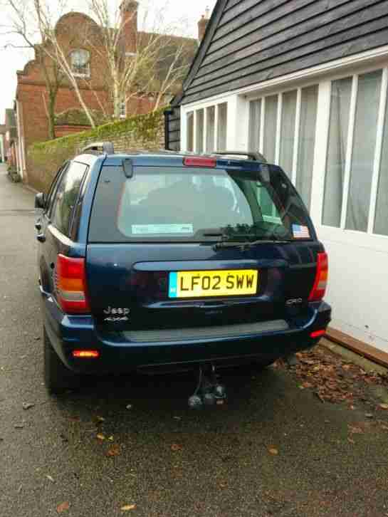 JEEP GRAND CHEROKEE 2002 2.7 LIMITED AUTOMATIC, Blue