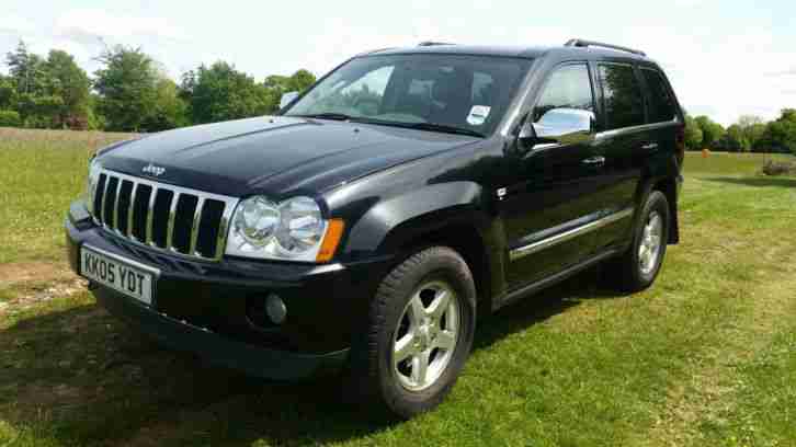 JEEP GRAND CHEROKEE 3.0 CRD LIMITED AUTO BLACK, NEW MOT