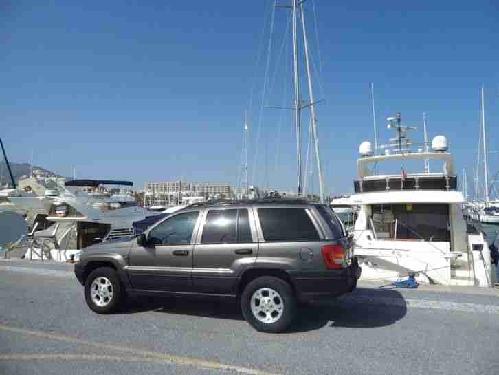 JEEP GRAND CHEROKEE 3.1 TDI TURBO DIESEL AUTOMATIC 2001 SPANISH REG IN SPAIN