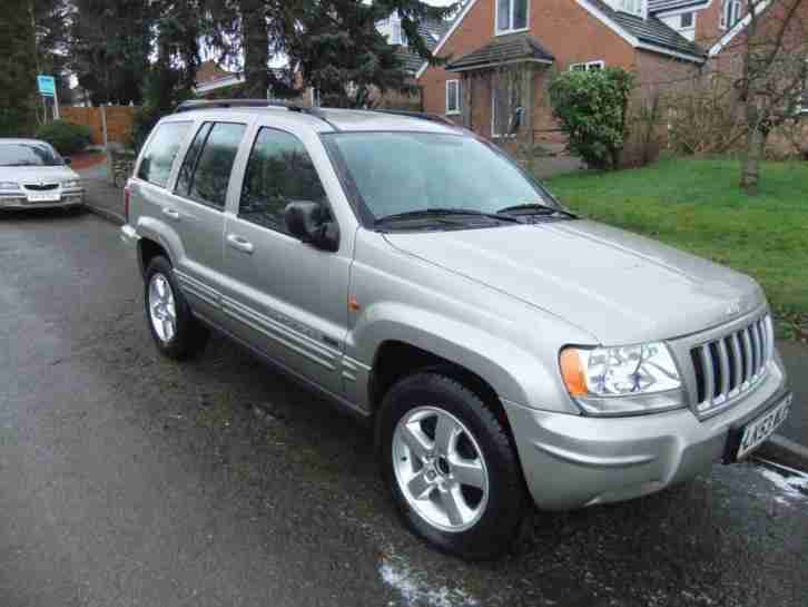 JEEP GRAND CHEROKEE 4.0 LIMITED AUTO FOUR WHEEL DRIVE LHD LEFT HAND DRIVE