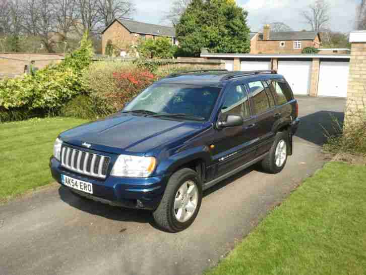JEEP GRAND CHEROKEE CRD LTD AUTO, 2.7 DIESEL, FULL LEATHER, SH, EXCELLENT JEEP