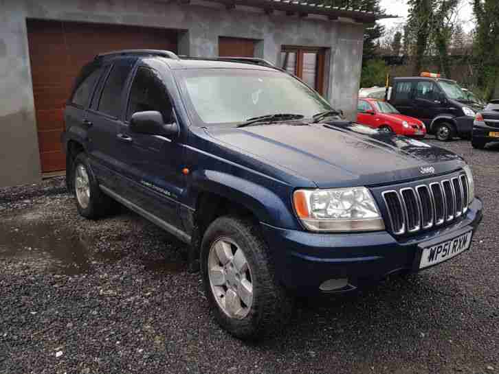 JEEP GRAND CHEROKEE CRD LTD AUTO 4WD 2.7 SPARES REPAIR NEEDS MOT TOW BAR