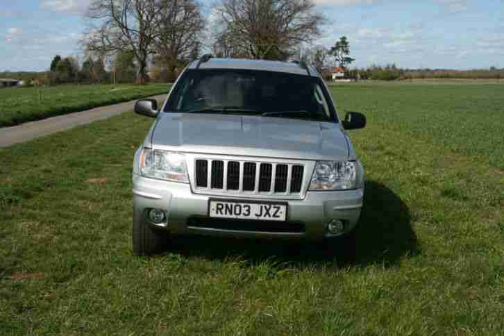 JEEP GRAND CHEROKEE CRD LTD AUTO SILVER, SH, 2 OWNERS, GOOD CONDITION