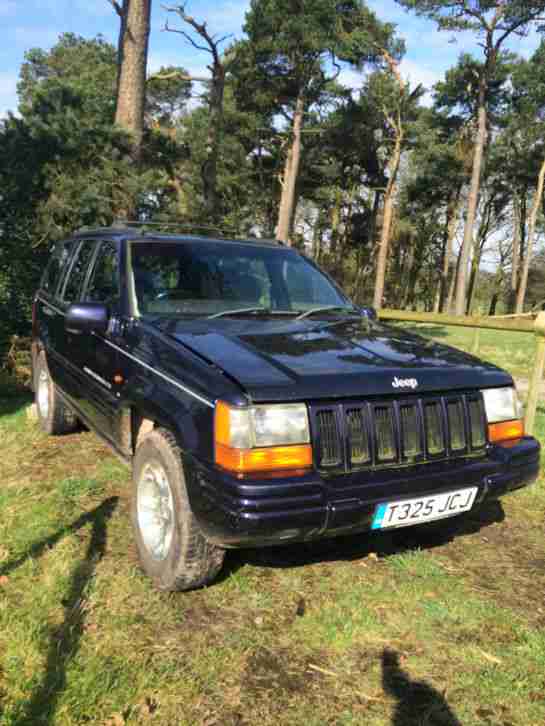 JEEP GRAND CHEROKEE LIMITED TD 1999 spares or repairs