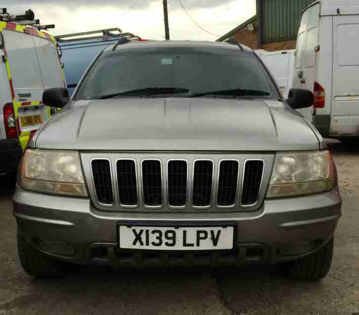 JEEP GRAND CHEROKEE LTD TD A AUTO 3.1 TD DIESEL 2000 XREG SPARES OR REPAIRS L@@K