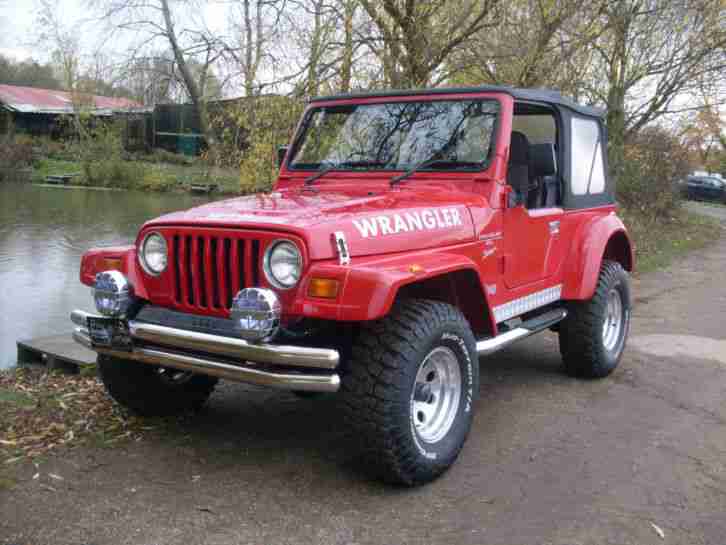 JEEP WRANGLER 4.0 AUTO OR MANUAL SOFT AND HARD TOPS CHOICE FROM 5999