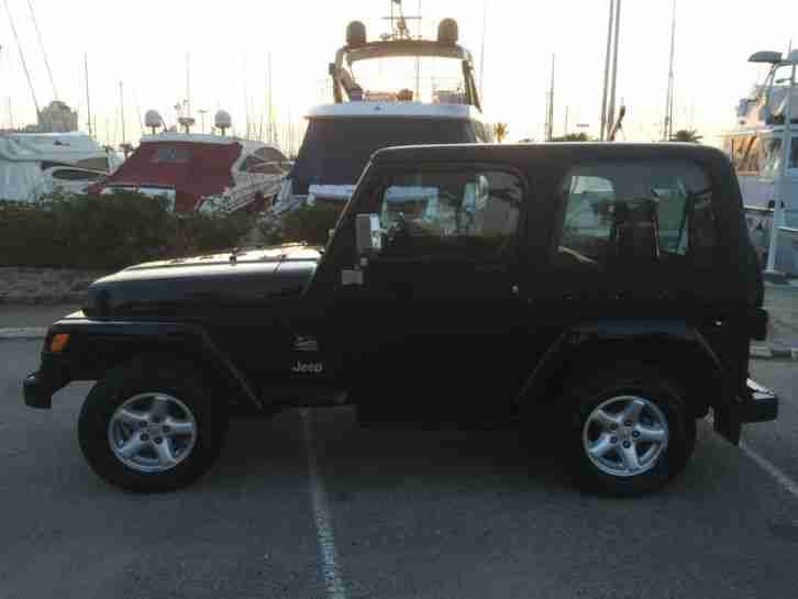 JEEP WRANGLER 4.0, SAHARA LIMITED EDITION, Not LHD in Spain