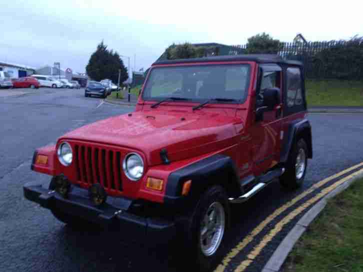 JEEP WRANGLER 4.0 SPORT 2003 74,000 miles