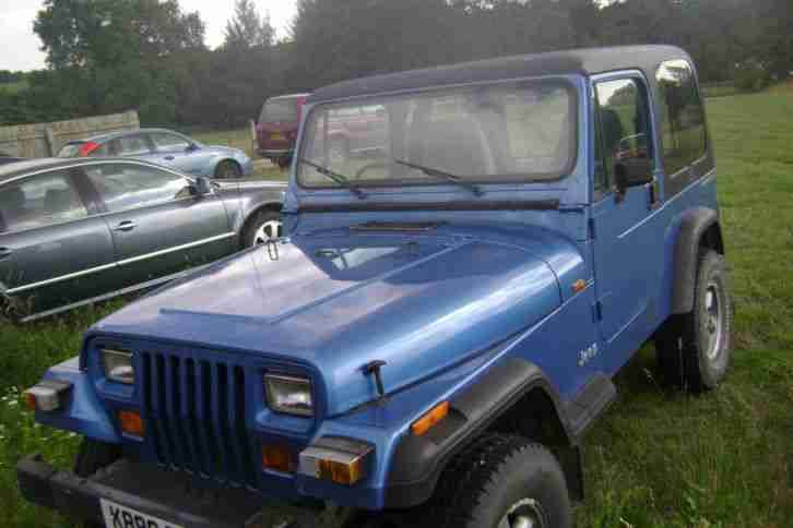 JEEP WRANGLER 4X4 2.5 PETROL MANUAL HARDTOP CLASSIC AMERICAN