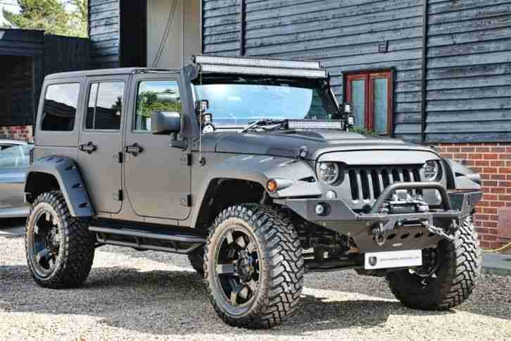 JEEP WRANGLER CUSTOM BY DIABLO CHOICE OF 2 px BENTLEY BMW i8 ASTON MARTIN FERRAR