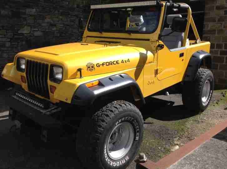 Jeep Wranglers Built To Your Specifications G Force 4x4 Car For Sale