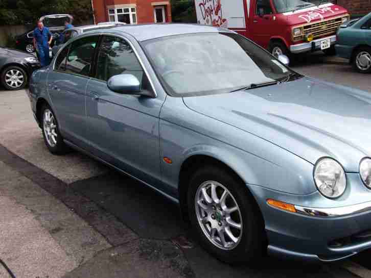 Jaguar S-TYPE 2.5 V6 auto 81,000 MILES ZIRCO BLUE 2002