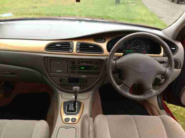 Jaguar S-TYPE 3.0 auto V6 petrol. Red 77000 Miles.