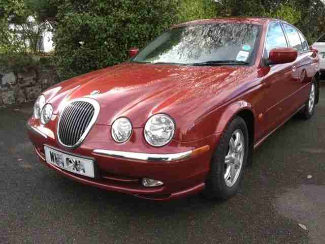 Jaguar S-Type, 3.0 litre V6, W Reg (2000) with less than 48,000 miles