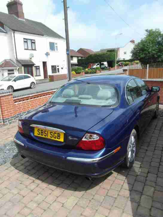 Jaguar S Type V6 Auto 3Ltr 2002 year, Private Plate, Garage Find Bargain