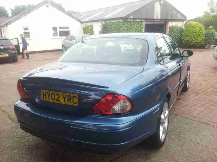 Jaguar X-TYPE 2.0 V6 Sport 02 manual 86K 1/2 LEATHER EXCEPTIONAL 12 MT MOT