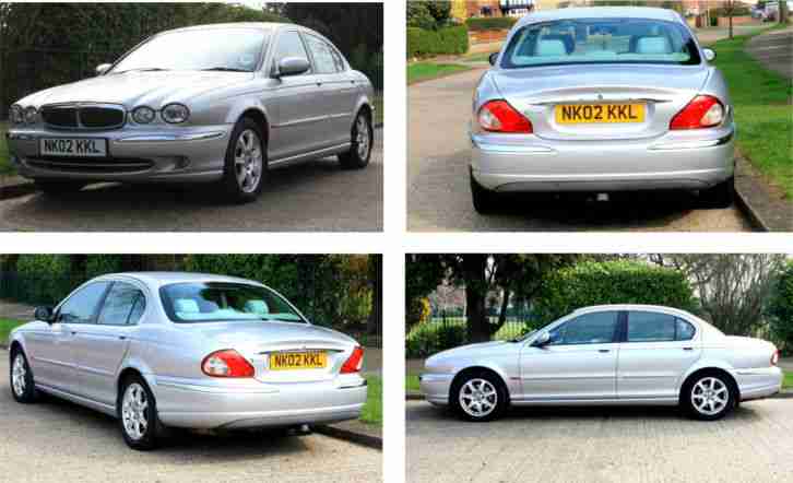 Jaguar X Type Saloon, 2.1, 2002, 72k mileage, LPG, Gas, Bi fuel. VGC throughout.