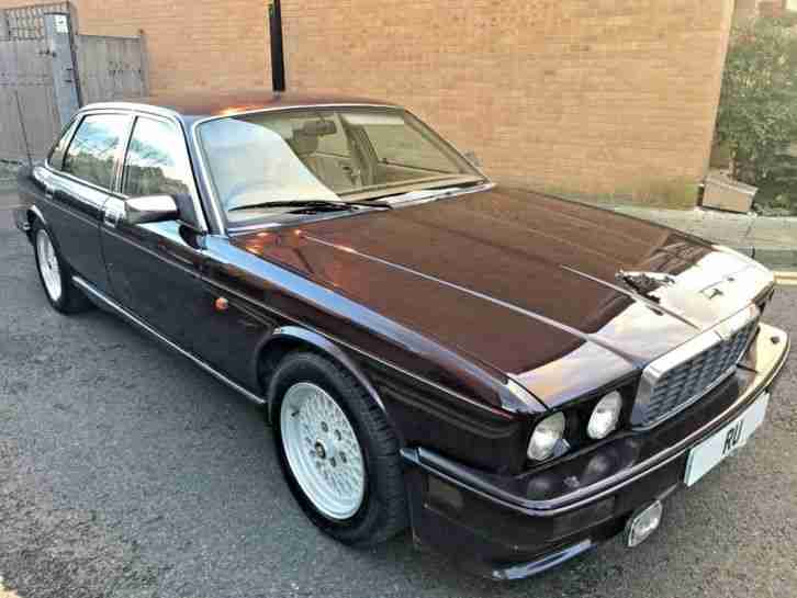 Jaguar XJ XJ8 XJR XJ12 6.0 V12 Morroco Red Full Jaguar Specialist Hist 1992 XJ40