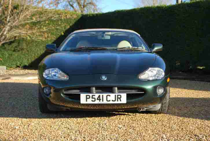 Jaguar XK8 4.0 Auto Convertible V8 British Racing Green with Ivory Leather