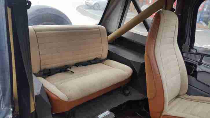 Jeep CJ7 4X4 4.2 WRANGLER 1983 ONLY 99K MAT BLACK LHD LEFT HAND DRIVE