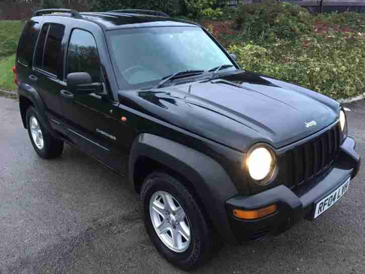 Jeep Cherokee 2.4 ( 145bhp ) 4X4 SPORT MANUAL, 04 04 REG, 83000 MILES, MOT JUNE