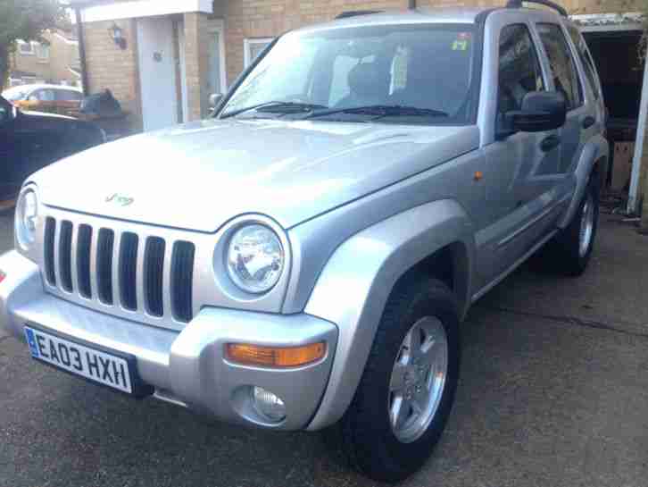 Jeep Cherokee 2.5 CRD Limited 4x4 FULL LEATHER DIESEL 104000 MILES 03 PLATE