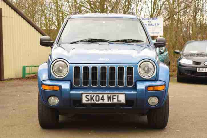 Jeep Cherokee 2.5 CRD Limited 4x4 FULL LEATHER DIESEL 69000 MILES 04 PLATE