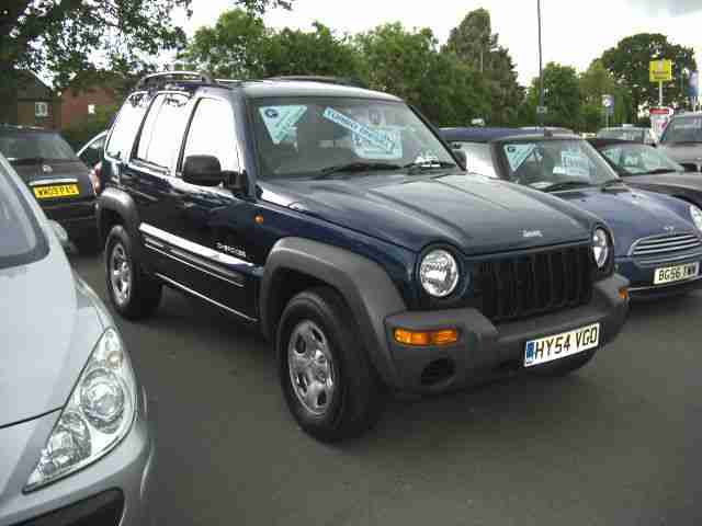 Jeep Cherokee 2.5 CRD Sport Diesel 4 Service Stamps