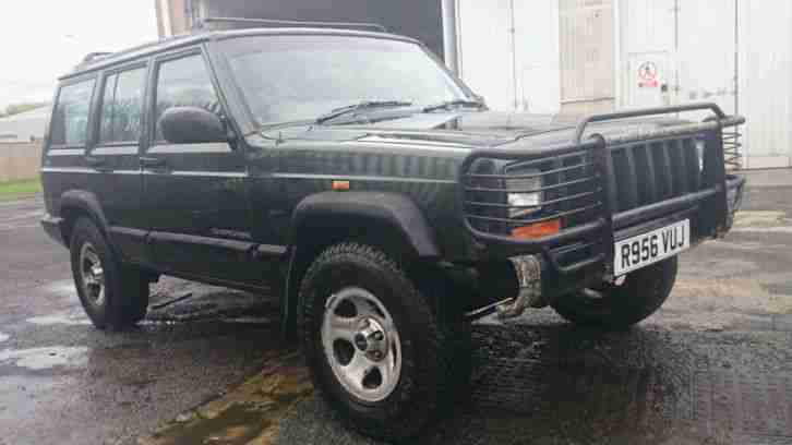 Jeep Cherokee 2.5 TD Diesel 12 Months MOT Green Off Roader