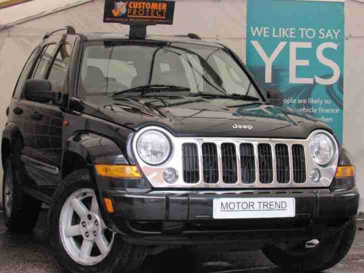 Jeep Cherokee 2.8 CRD Limited 4x4 Automatic Diesel SUV in Black
