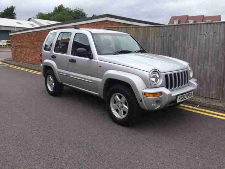 Jeep Cherokee 2.8 CRD Limited Station Wagon 4x4 5dr 2003 53 REG ONLY 82K