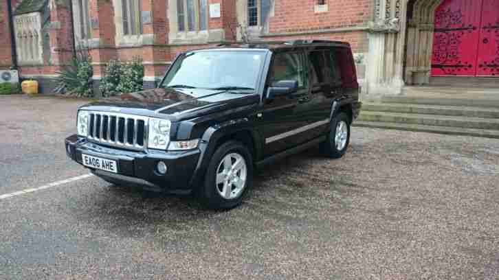 Jeep Commander 3.0 CRD Limited 4WD BLACK with 67000 miles