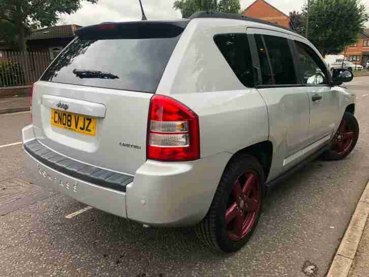 Jeep Compass 2.4 CVT Limited LONG MOT LOW MILEAGE 2 Keys Service History Leather