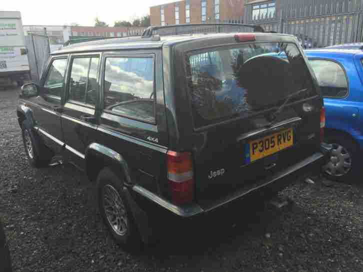 Jeep Grand Cherokee,2.5,Turbo,Diesel,1997,Green! LONG MOT!!! SPARES OR REPAIRS