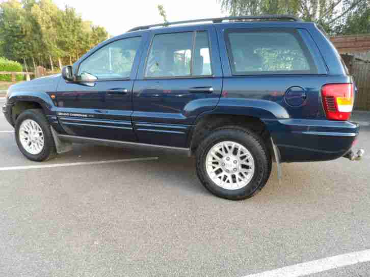 Jeep Grand Cherokee 2.7 CRD LIMITED AUTO 02 PLATE MOT MAY 2015 LEATHER