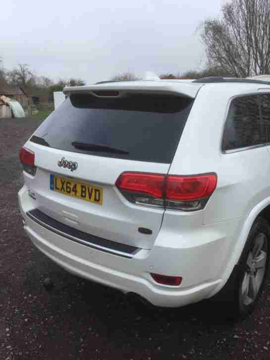 Jeep Grand Cherokee 3.0 CRD Overland 247 BHP 2014 64' Reg