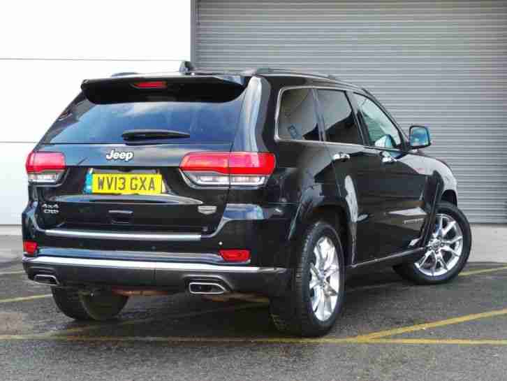 Jeep Grand Cherokee 3.0 CRD Summit 5Dr Auto - Black Cry