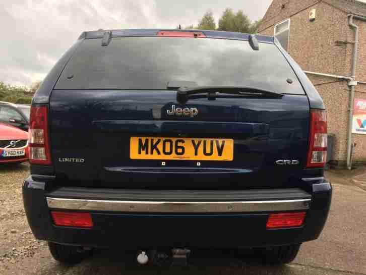 Jeep Grand Cherokee 3.0CRD V6 auto Limited 2006