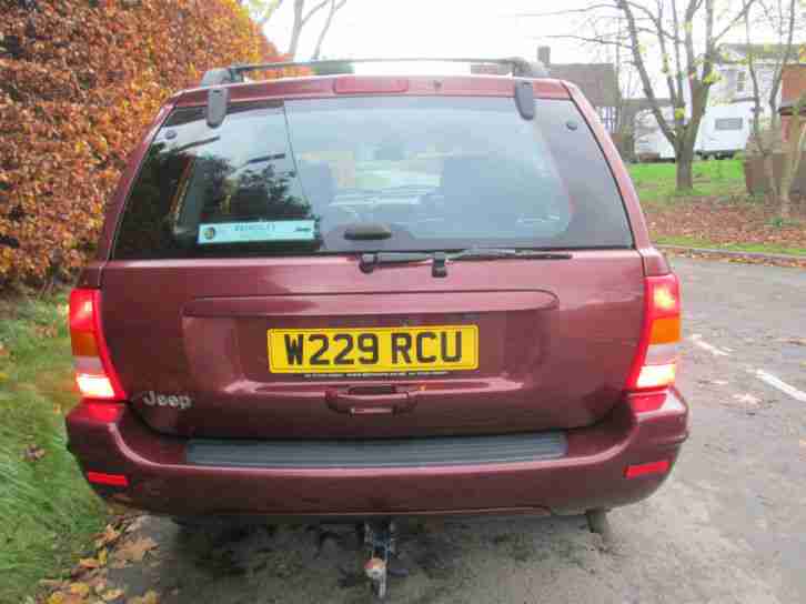 Jeep Grand Cherokee 4.0 auto Limited 16 STAMPS IN SERVICE LOG 1 OWNER