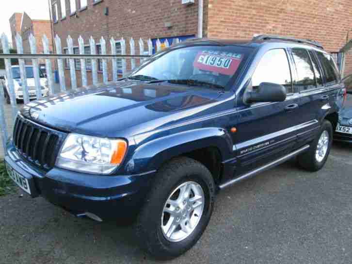 Jeep Grand Cherokee 4.0 auto Limited NEW SHAPE 74K FSH £1999