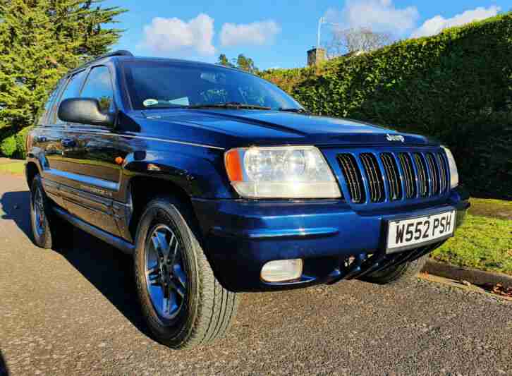 Jeep Grand Cherokee 4.0L Limited 4x4 (WJ Auto estate) 114k miles, FSH, long MOT