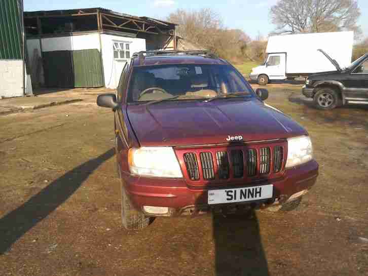 Jeep Grand Cherokee V8 LPG spares or repair