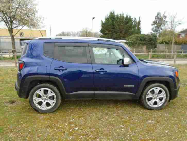 Jeep Renegade Limited Multijet Diesel (120bhp) (Leather & Panoramic roof / nav)