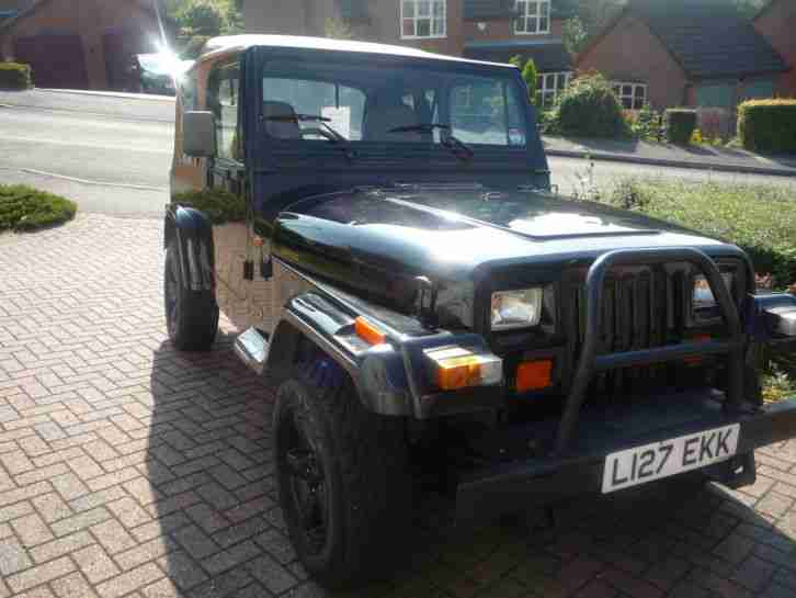 Jeep Wrangler 1994 Soft Top Hard Top Included with Extra Set Wheels & Tyres