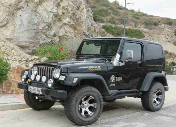 Jeep Wrangler 1998 TJ 4.0 LHD in Spain. car for sale