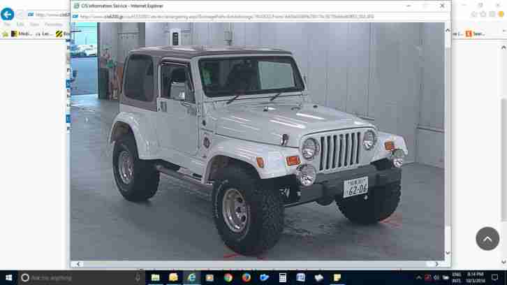 Wrangler 4.0 Sport Hard Top 4x4 3dr 2001